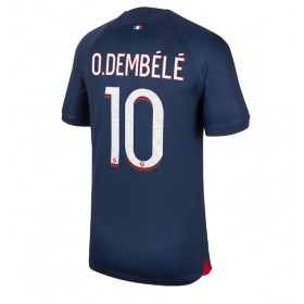 Paris Saint-Germain Ousmane Dembele #10 Hemmakläder 2023-24 Kortärmad